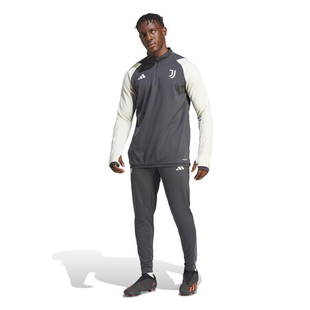 Sweat zippé Juventus gris blanc 2023/24