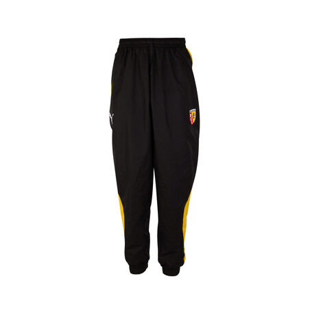 Pantalon survêtement RC Lens woven noir jaune 2023/24