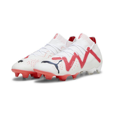 Puma Future Ultimate FG/AG blanc rose