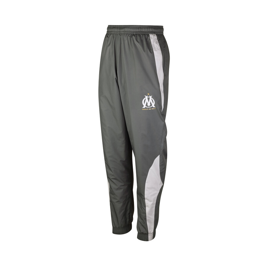 Pantalon survetement OM woven gris 2023 24 sur Foot