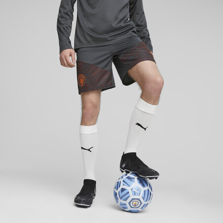 Short entraînement Manchester City gris orange 2023/24