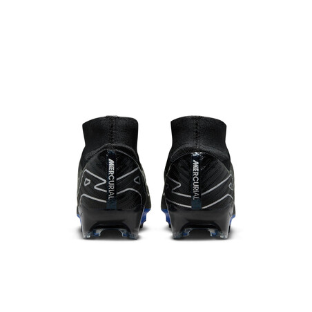 Nike Air Zoom Mercurial Superfly 9 Elite FG noir bleu