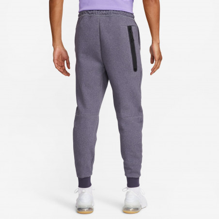 Pantalon survêtement Liverpool TechFleece gris violet 2023/24