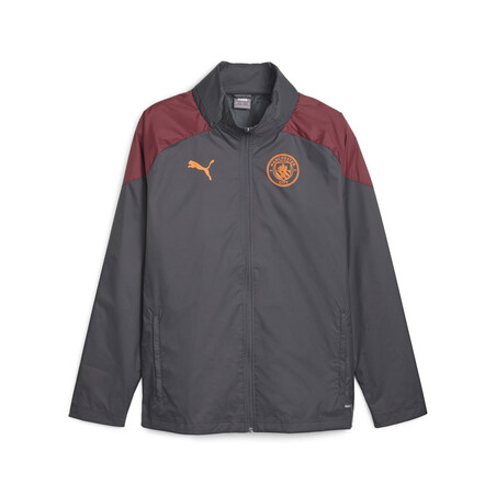 Veste imperméable Manchester City gris orange 2023/24