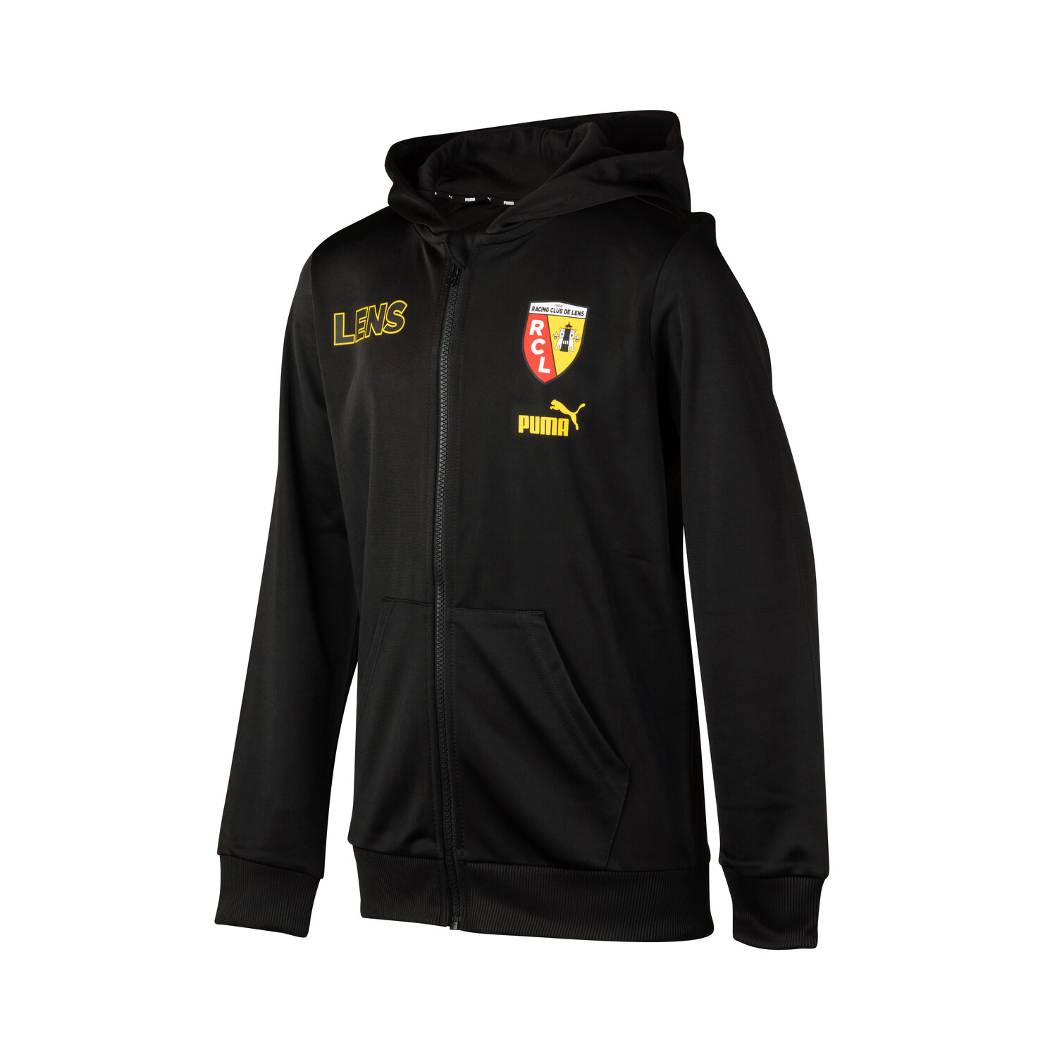 Ensemble surv??tement junior RC Lens Football Culture noir jaune 2023/24 sur Foot.fr
