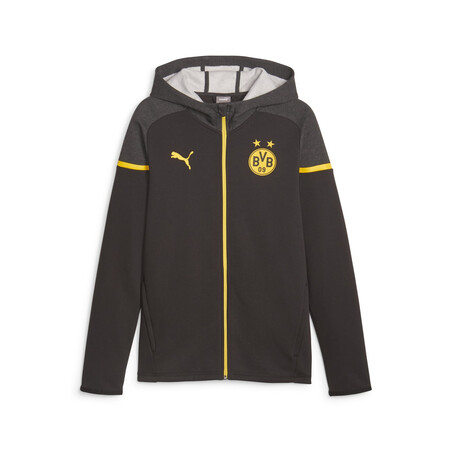 Veste survêtement Dortmund Casual gris jaune 2023/24