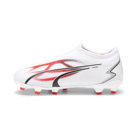 Puma Ultra Match junior LaceLess FG/AG blanc rose