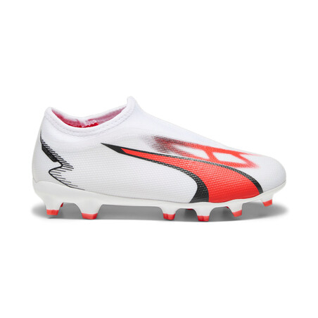 Puma Ultra Match junior LaceLess FG/AG blanc rose