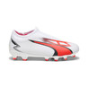 Puma Ultra Match junior LaceLess FG/AG blanc rose