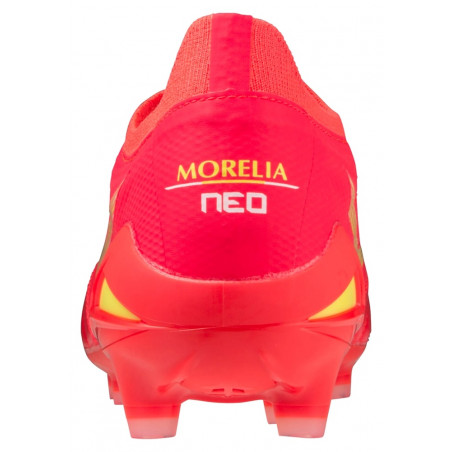 Mizuno Morelia Neo Beta Elite FG rouge jaune