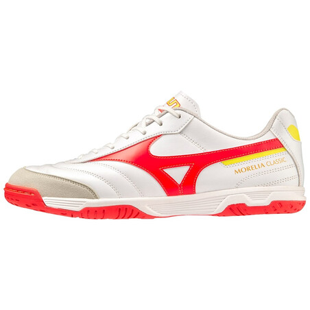 Mizuno Morelia Sala Classic Indoor blanc rouge