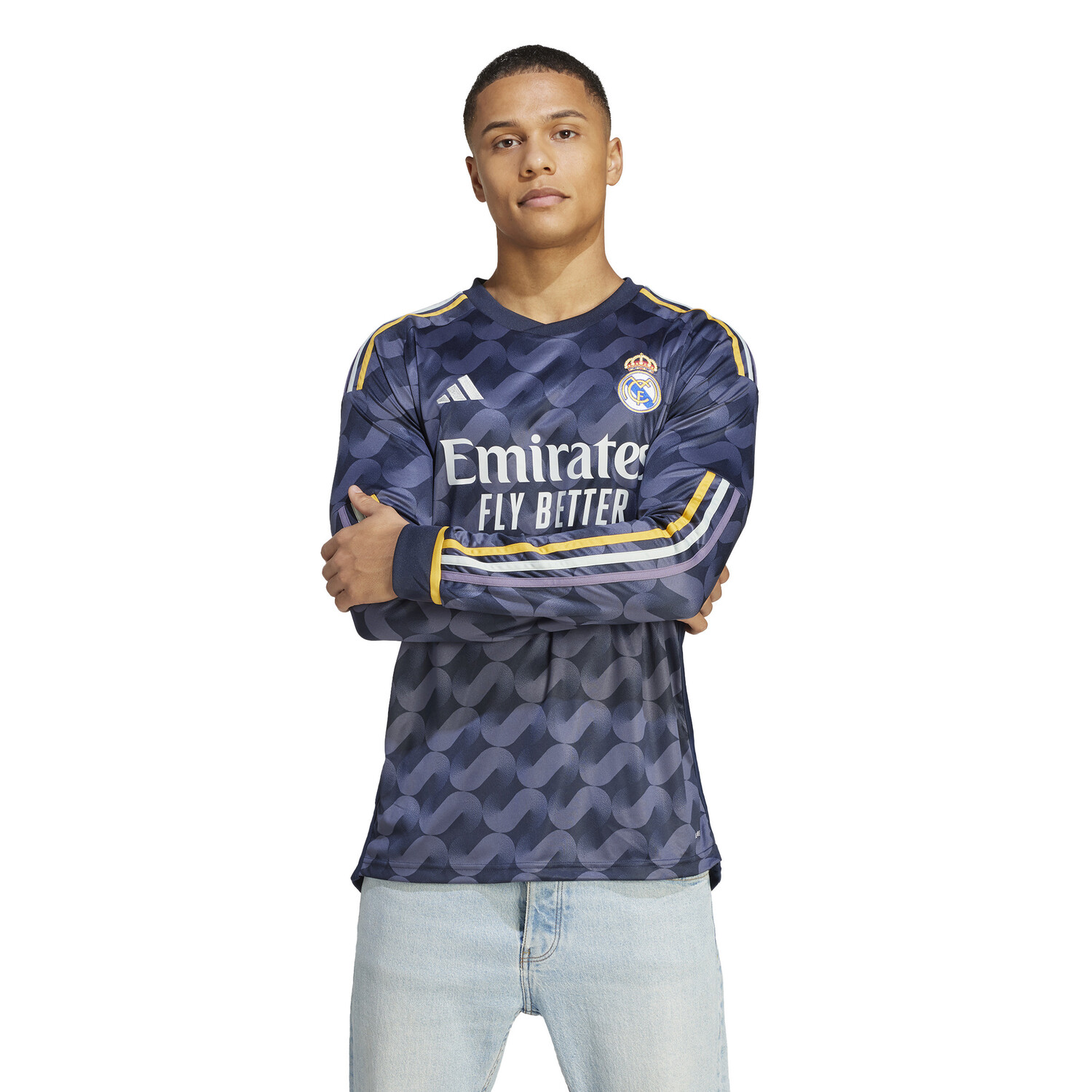 Maillot manches longues Real Madrid extérieur 2023/24 sur Foot.fr