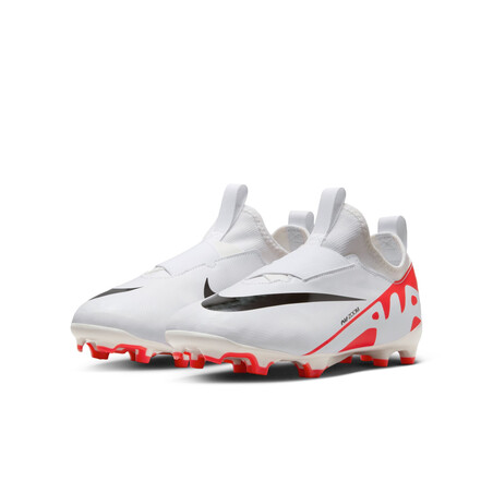 Nike Air Zoom junior Mercurial Vapor 15 Academy FG/MG blanc rouge