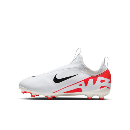 Nike Air Zoom junior Mercurial Vapor 15 Academy FG/MG blanc rouge