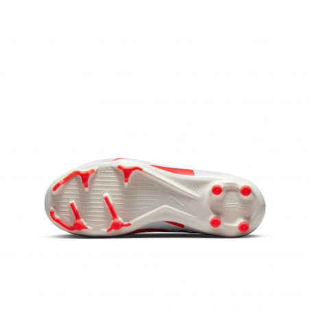 Nike Air Zoom junior Mercurial Vapor 15 Academy FG/MG blanc rouge