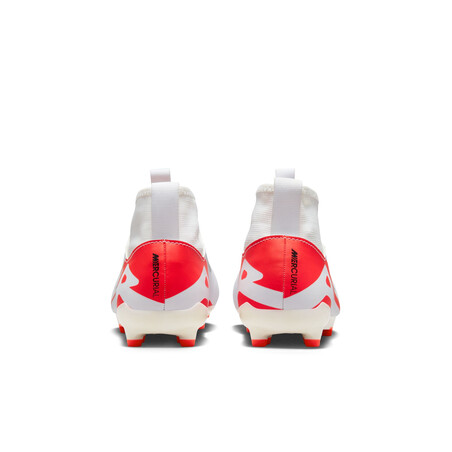 Nike Air Zoom junior Mercurial Superfly 9 Academy FG/MG blanc rouge
