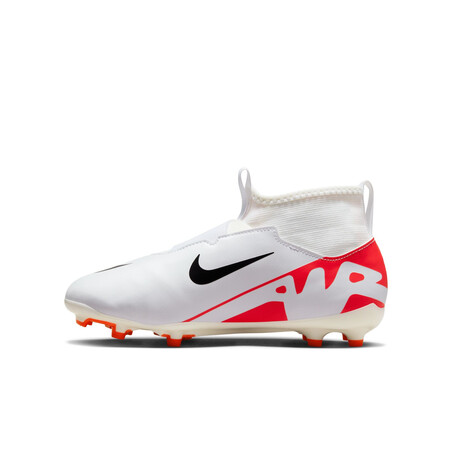 Nike Air Zoom junior Mercurial Superfly 9 Academy FG/MG blanc rouge