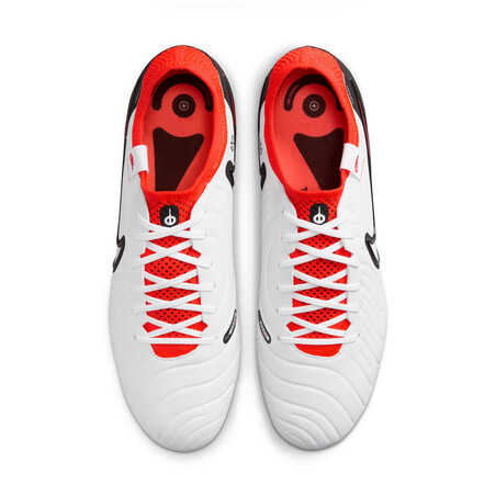 Nike Tiempo 10 Elite SG-Pro Anti-Clog blanc rouge