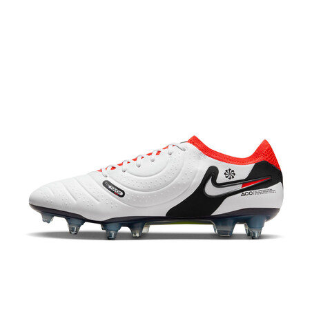 Nike Tiempo 10 Elite SG-Pro Anti-Clog blanc rouge