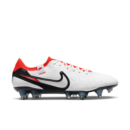 Nike Tiempo 10 Elite SG-Pro Anti-Clog blanc rouge