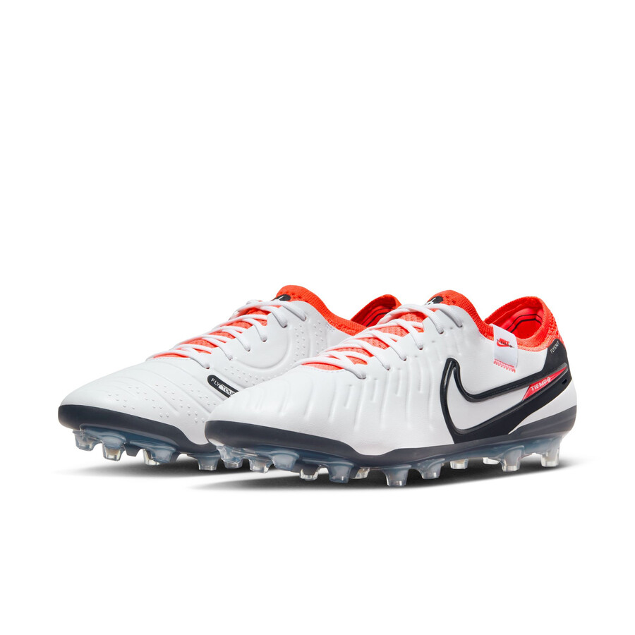 Nike Tiempo Legend 10 Elite AG Pro blanc rouge sur Foot