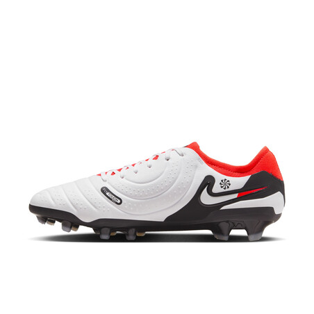 Nike Tiempo 10 Pro FG blanc rouge