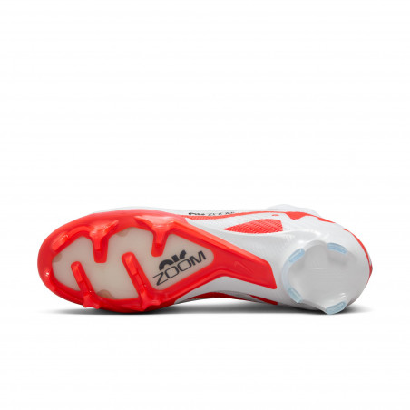 Nike Air Zoom Mercurial Superfly 9 Elite FG blanc rouge