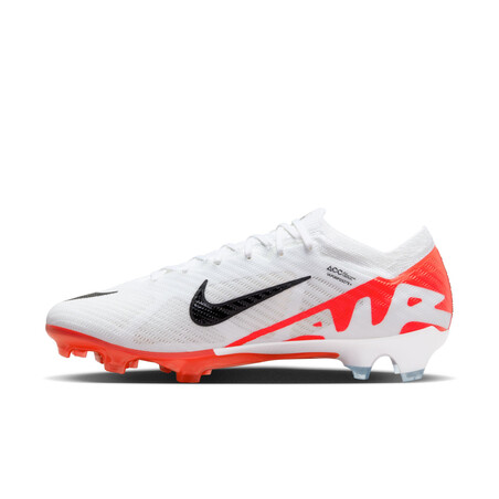 Nike Air Zoom Mercurial Vapor 15 Elite FG blanc rouge