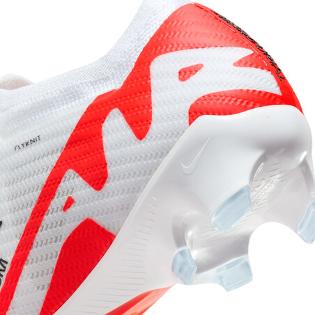Nike Air Zoom Mercurial Vapor 15 Elite FG blanc rouge