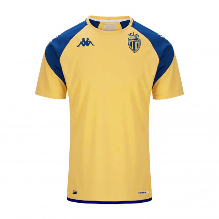 Maillot entraînement AS Monaco jaune bleu 2023/24