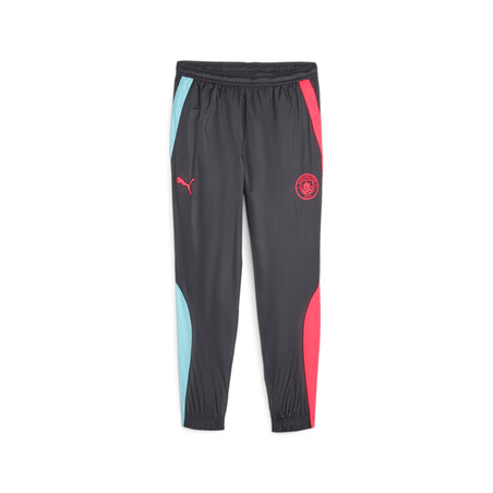 Pantalon avant match Manchester City Woven noir rouge 2023/24