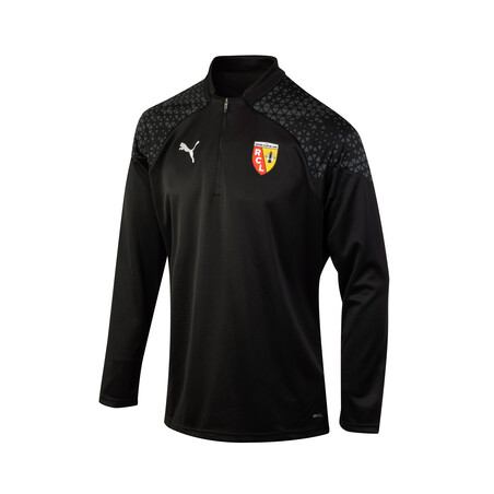 Sweat zippé RC Lens noir 2023/24