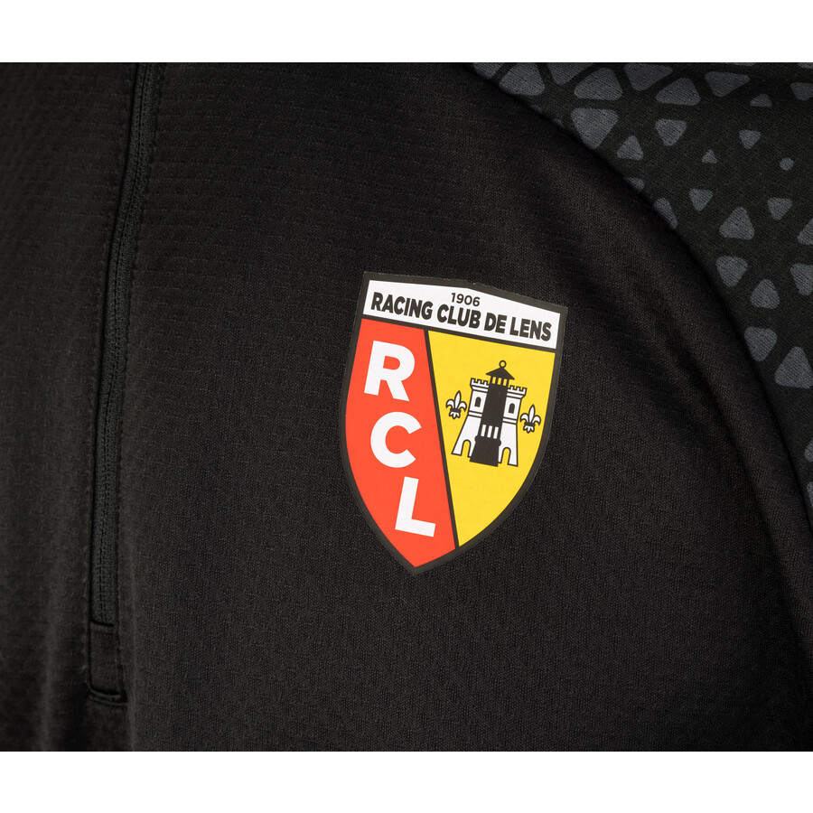 Sweat zippé RC Lens noir 2023/24