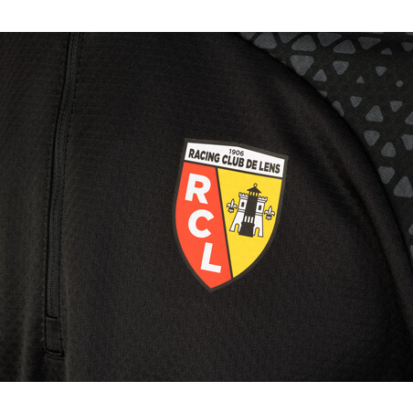 Sweat zippé RC Lens noir 2023/24