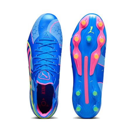 Puma King Ultimate Energy FG bleu