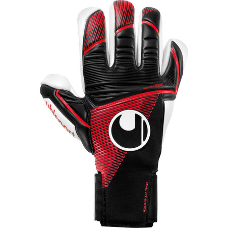 Gants gardien Uhlsport Powerline Absolutgrip Finger Surround noir rouge