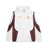 Veste survêtement avant match Manchester City Woven blanc violet 2023/24