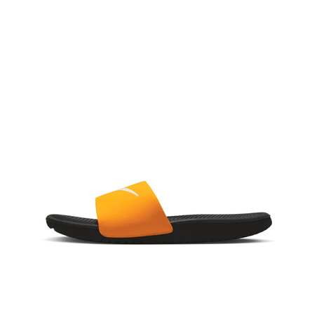 Sandales Nike Kawa Slide jaune noir
