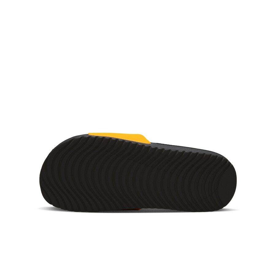 Sandales Nike Kawa Slide jaune noir