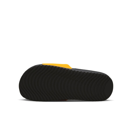 Sandales Nike Kawa Slide jaune noir