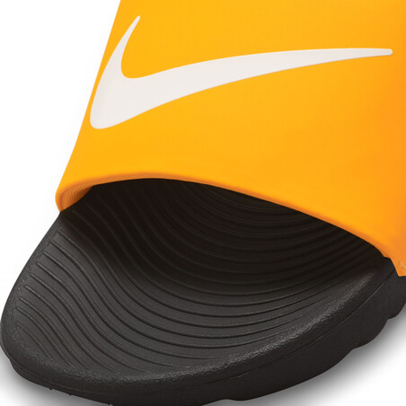 Sandales Nike Kawa Slide jaune noir