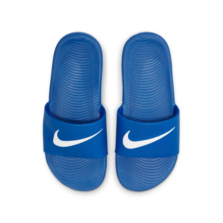 Sandales Nike Kawa Slide bleu blanc