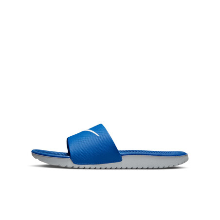 Sandales Nike Kawa Slide bleu blanc