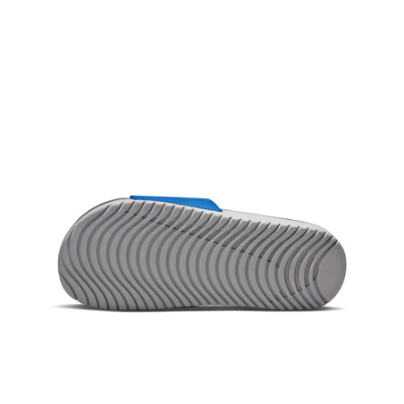 Sandales Nike Kawa Slide bleu blanc
