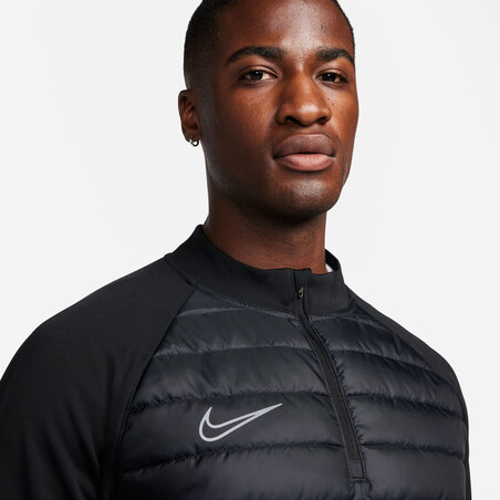 Sweat zippé Nike Academy Warm noir