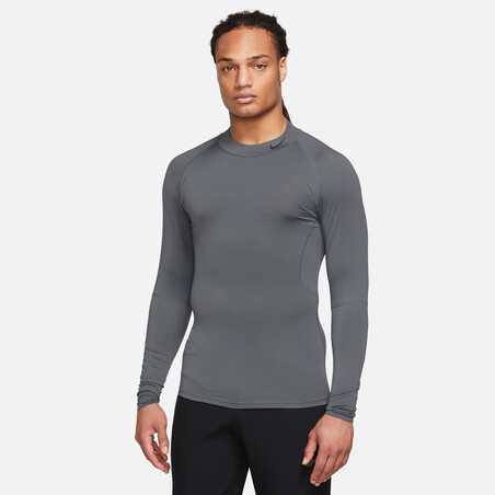 Sous maillot manches longues Nike Pro gris