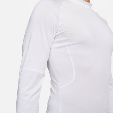 Sous-maillot manches longues Nike Pro blanc