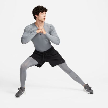 Legging Nike Pro gris noir