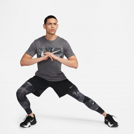 Legging Nike Pro Camo gris