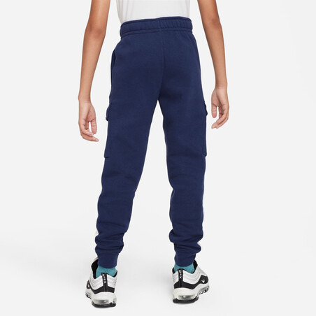 Pantalon survêtement junior Nike Air Cargo Fleece bleu